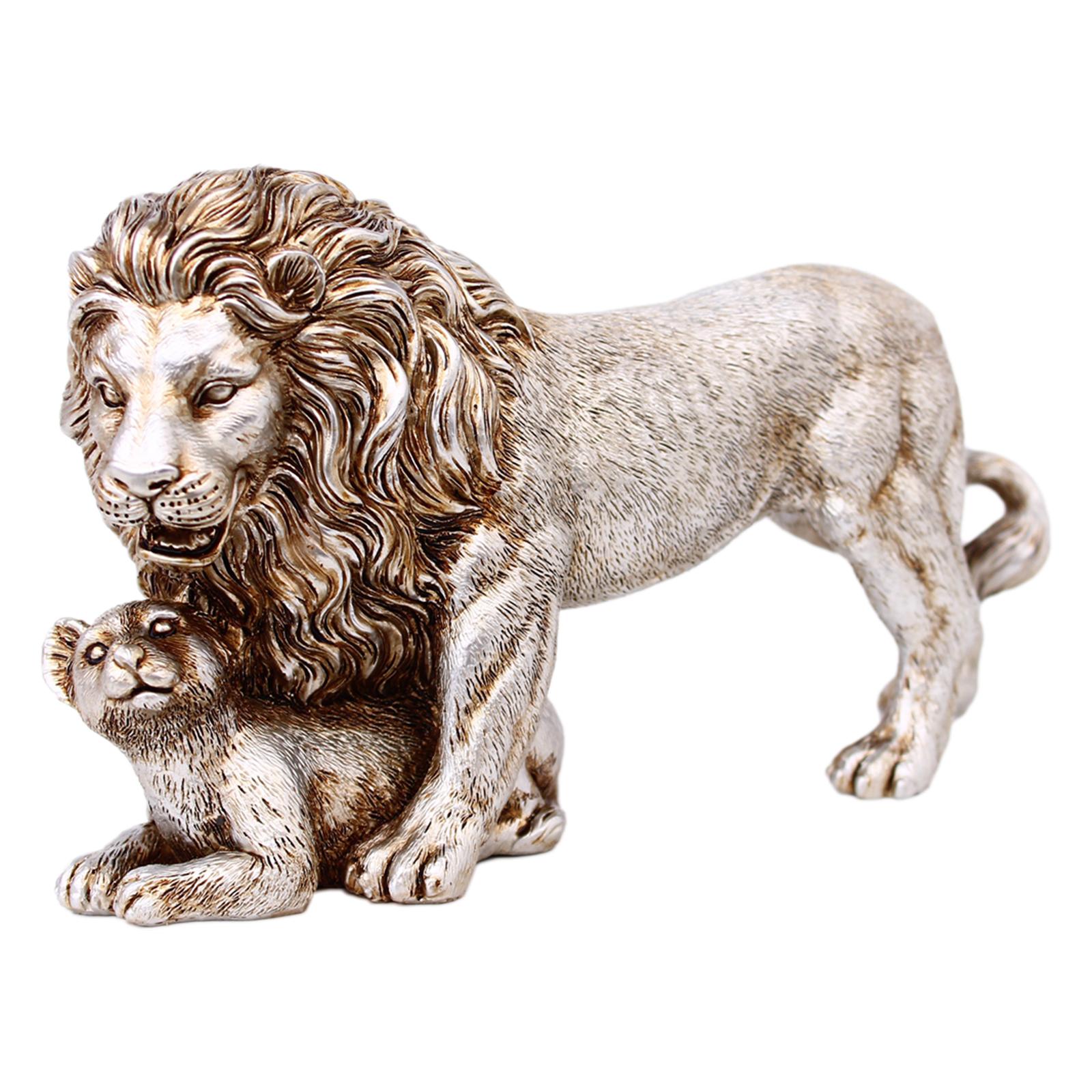 Art Craft Lion - Löwenstatue, Heimdekoration, Kunstdekoration, Kunsthandwerk für den