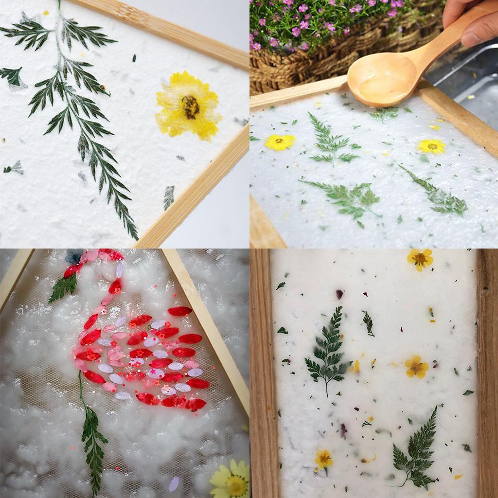 Art And Craft Recycle - DIY Handgemachter Papierherstellungsrahmen, Holz-Sieb, Kunstwerkzeug zum