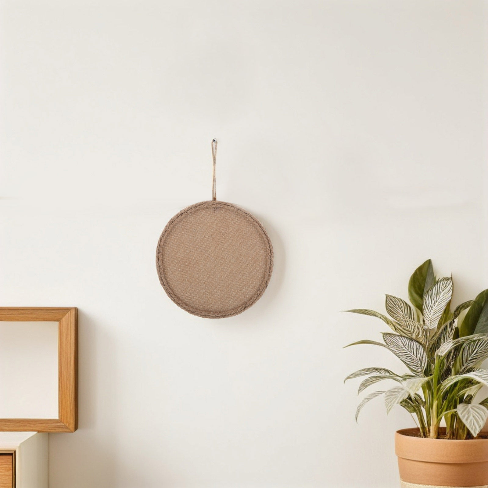 Art And Craft For Nursery - 4 Stück Leinwand aus Jute für