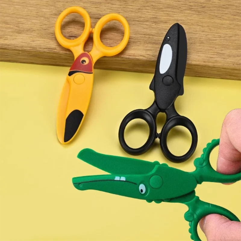 Art Craft For Preschoolers - Kinder Handgemachte DIY Niedliche Vorschul-Trainingsscheren Kindersichere