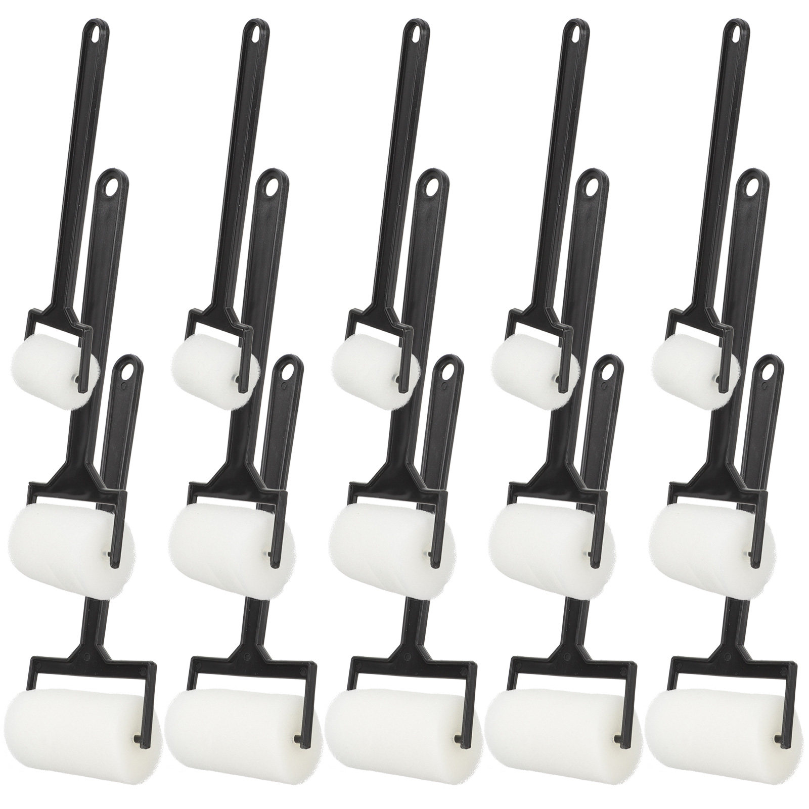 Art Craft For Preschoolers - 15-teiliges Set mit Schwammpinseln und Rollern