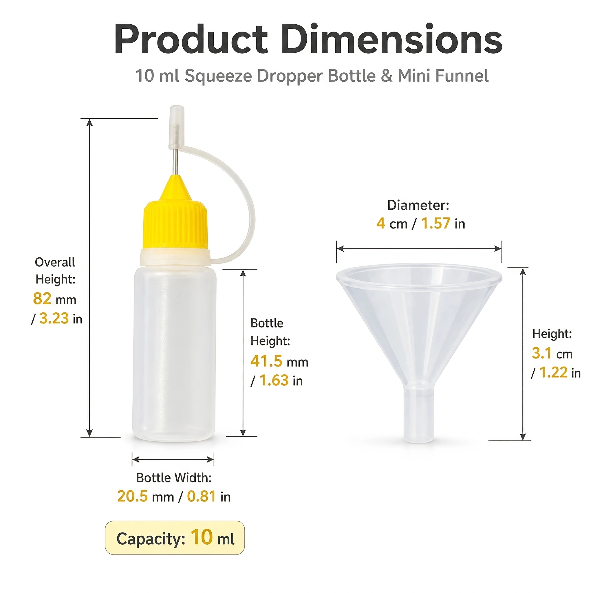 10ml Präzisions-Flasche mit fe – Art And Craft Recycle Bewertung und Preis