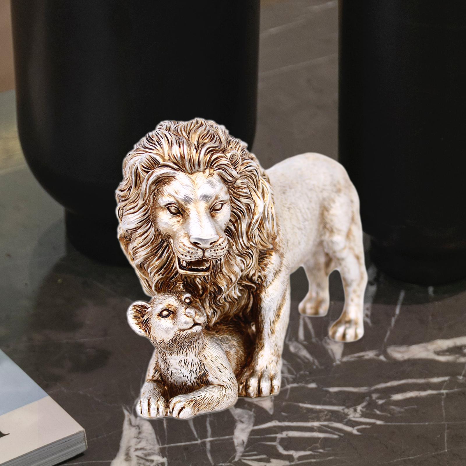 Löwenstatue, Heimdekoration, K – Art Craft Lion Bewertung und Preis