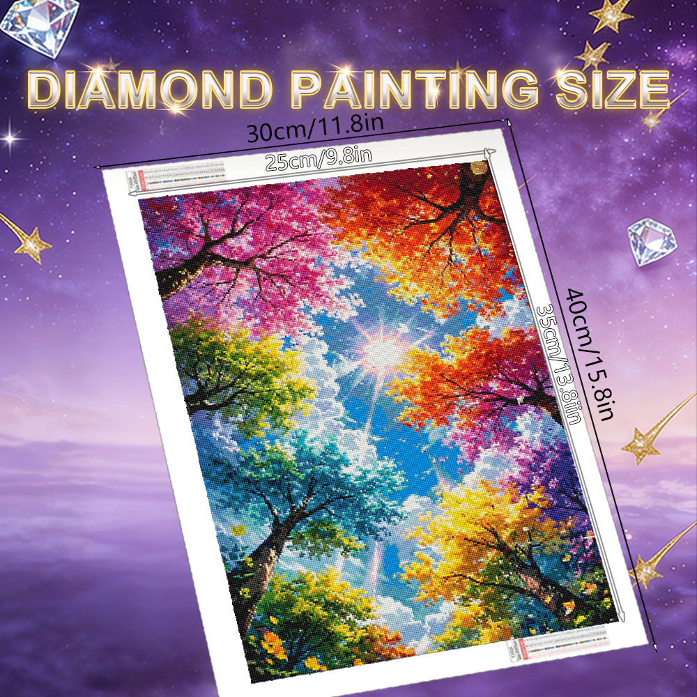 HUACAN Diamantmalerei, Baumlan – Art And Craft Autumn Bewertung und Preis