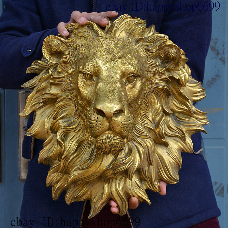 42 cm Porzellan Messing Kupfer – Art Craft Lion Bewertung und Preis