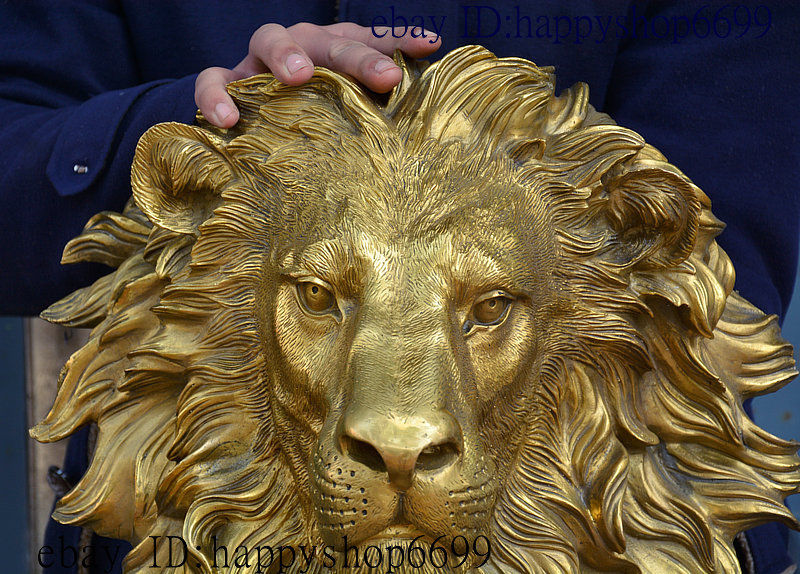 42 cm Porzellan Messing Kupfer – Art Craft Lion Bewertung und Preis