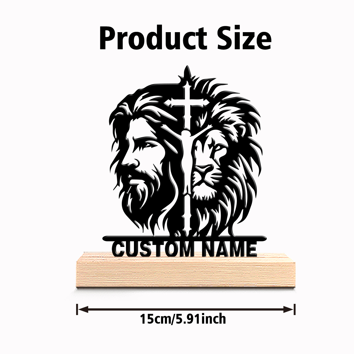 1 Stück Moderne Eisenstatue „D – Art Craft Lion Bewertung und Preis