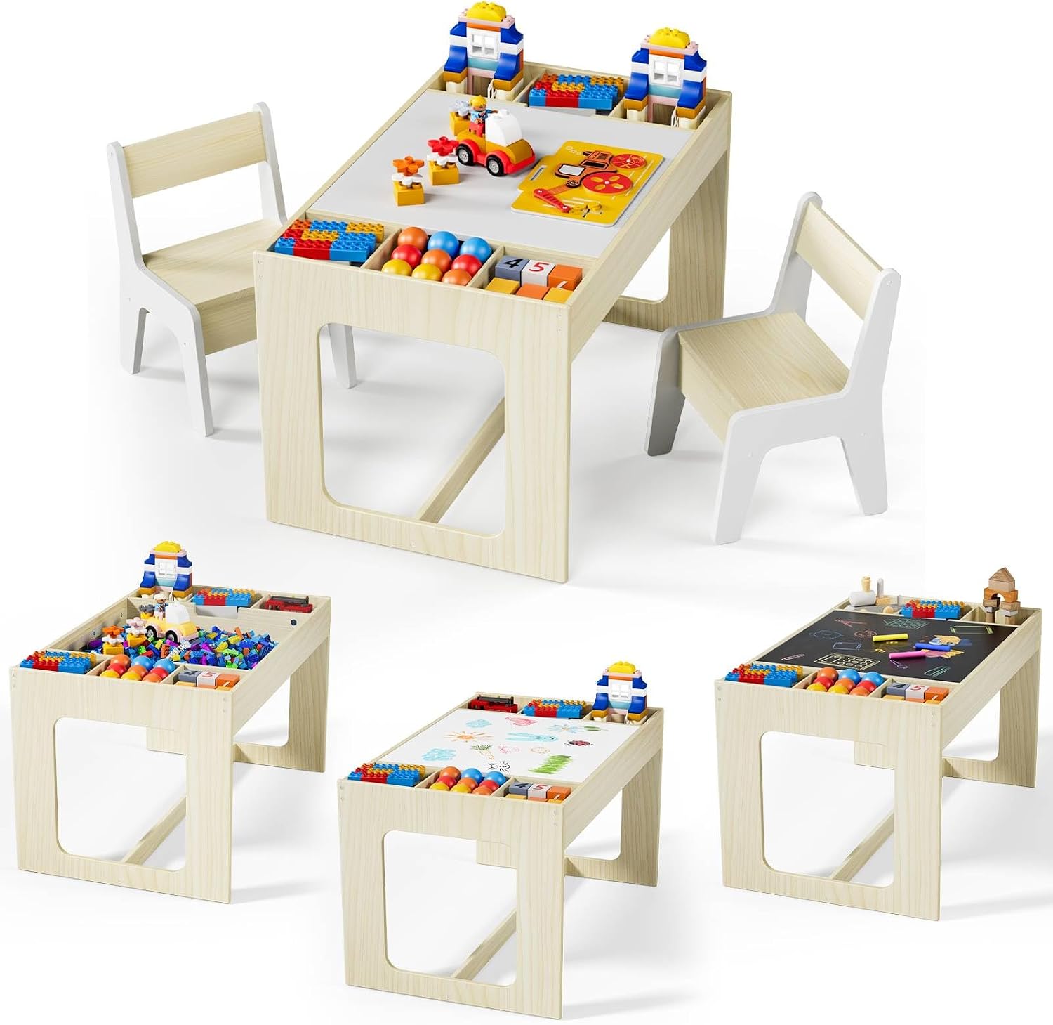 3-in-1 Kinder-Kunsttisch- und  – Art And Craft For Nursery Bewertung und Preis