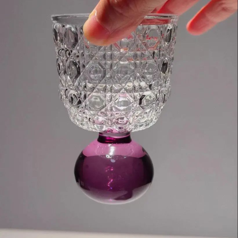 Stilvolles Glaspokal mit Edels – Art Craft Glasses Bewertung und Preis