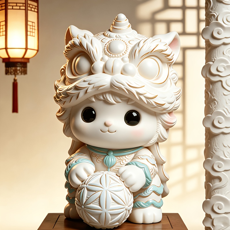 DIY-Malfigur Chinesischer Löwe – Art Craft Lion Bewertung und Preis