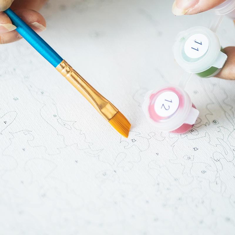 GATYZTORY Teekanne Malen nach  – Art Craft Number Bewertung und Preis