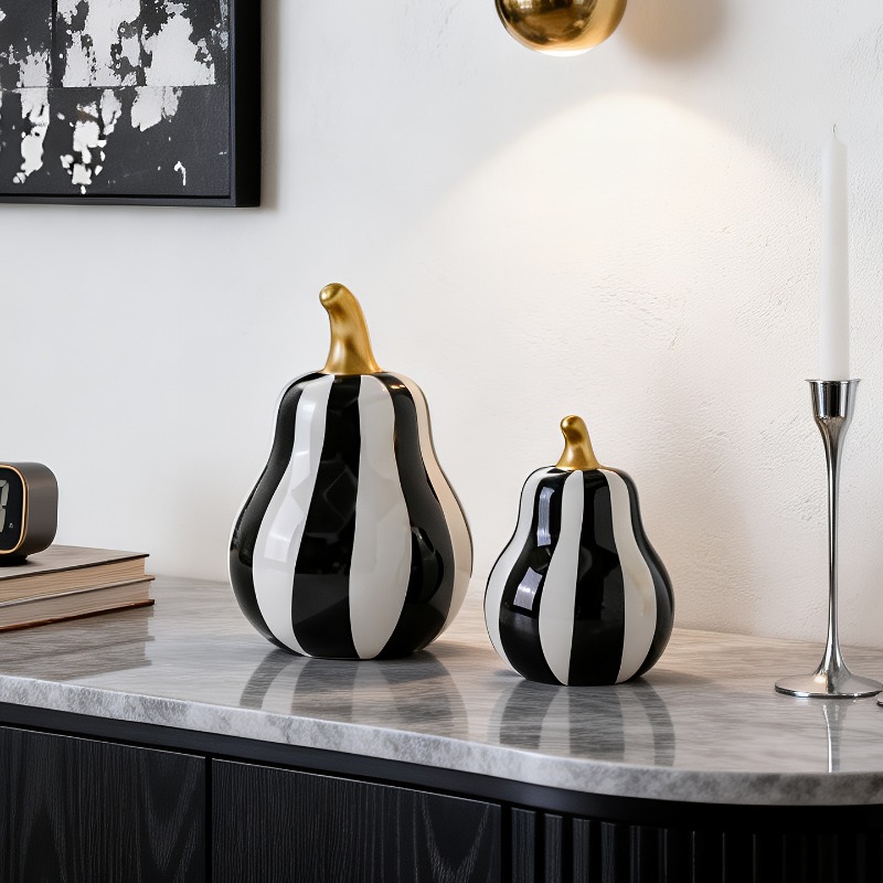 Schwarz-weiß gestreiftes Keram – Tv Art And Craft Bewertung und Preis