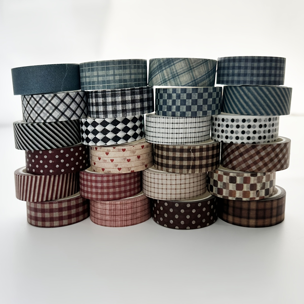 Washi-Tape-Set, 6 Rollen, vers – Art Craft Journals Bewertung und Preis