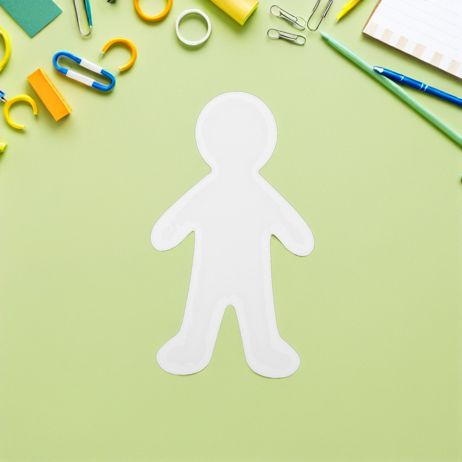 Leere Pappfiguren, ungestaltet – Art Craft For Preschoolers Bewertung und Preis