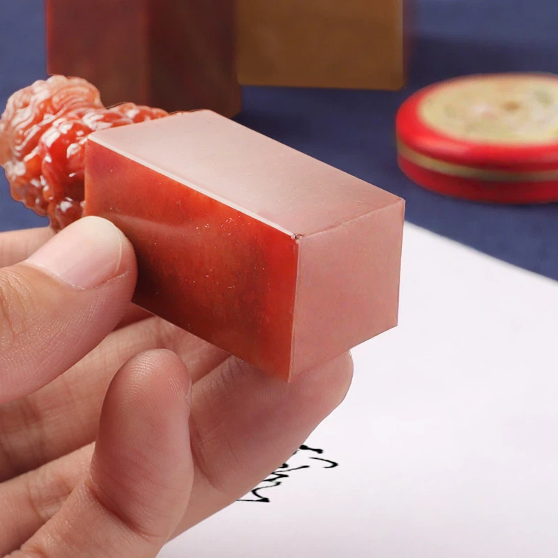 Klare Stempel aus Naturstein,  – Chinese Art Craft Bewertung und Preis