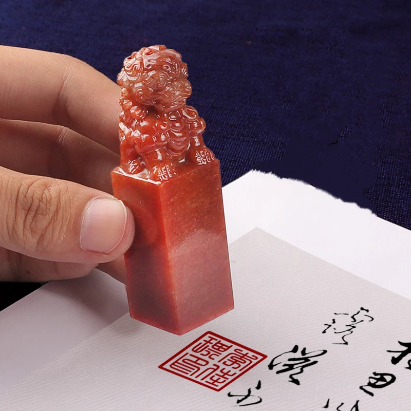 Klare Stempel aus Naturstein,  – Chinese Art Craft Bewertung und Preis
