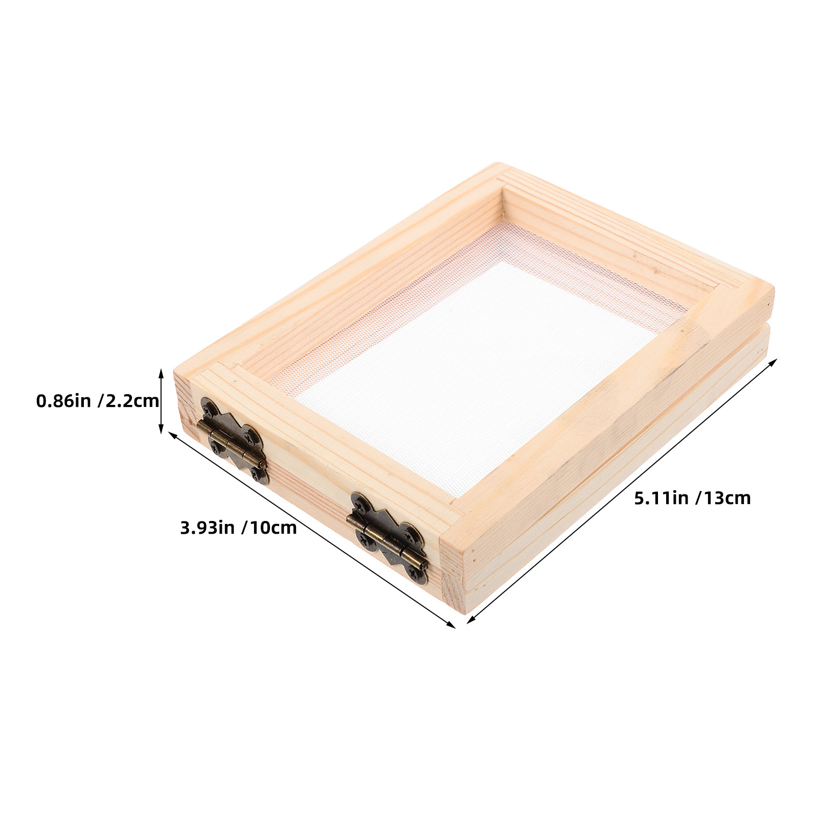 4 Stück Holz-Papierherstellung – Art Craft Flower Making Bewertung und Preis