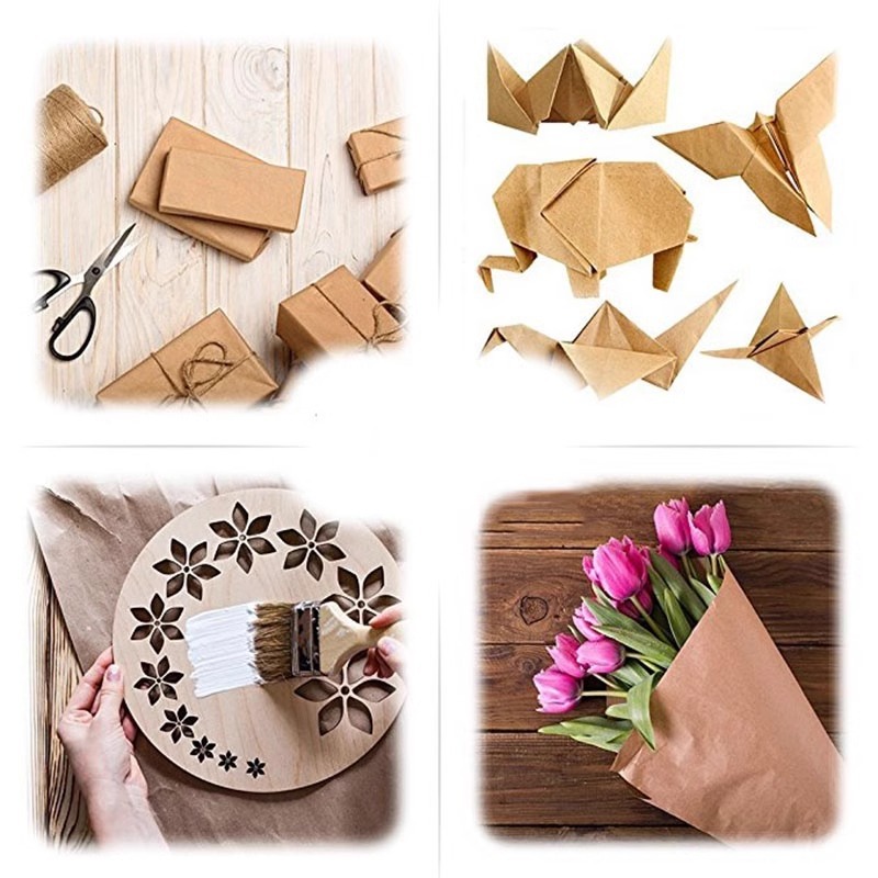 Braunes Kraftpapier, ideal für – Art And Craft Recycle Bewertung und Preis