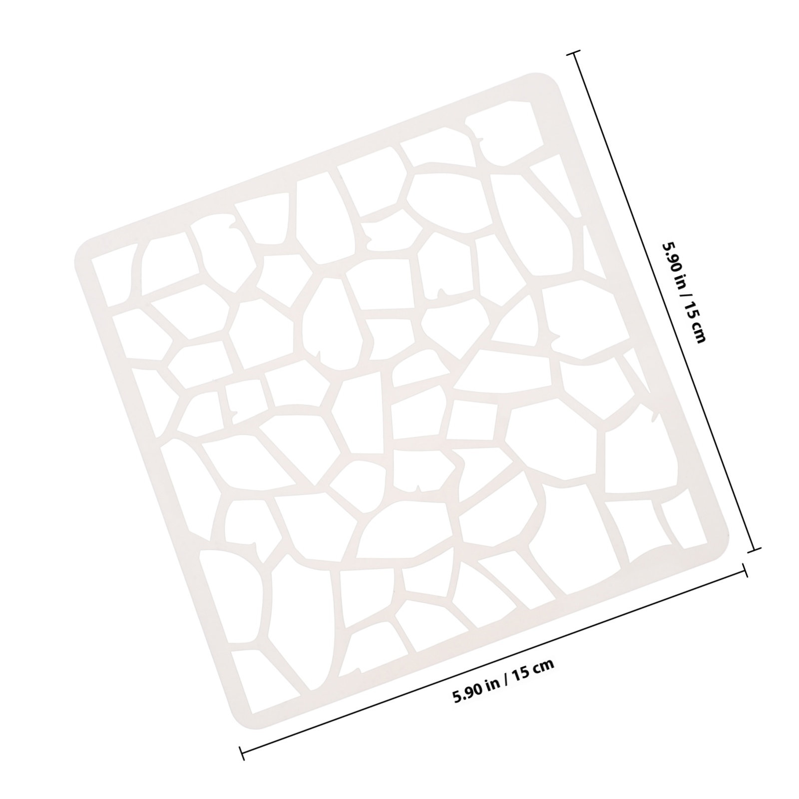 Geometrische Schablone, wieder – Art Craft Journals Bewertung und Preis