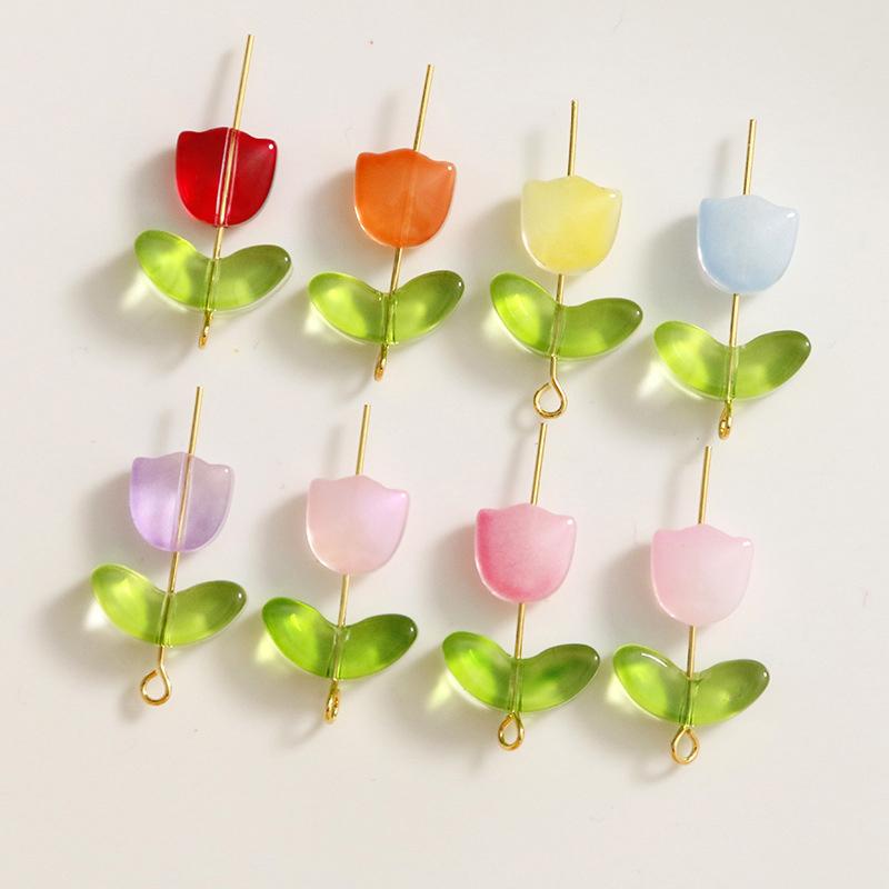 Lampwork Blumenperlen 30 Stück – Art Craft Flower Making Bewertung und Preis
