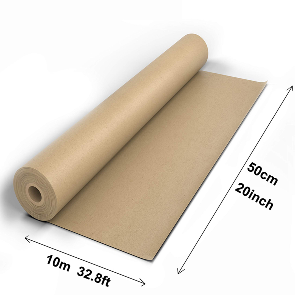 1 Rolle braunes Öko-Kraftpapie – Art And Craft Recycle Bewertung und Preis