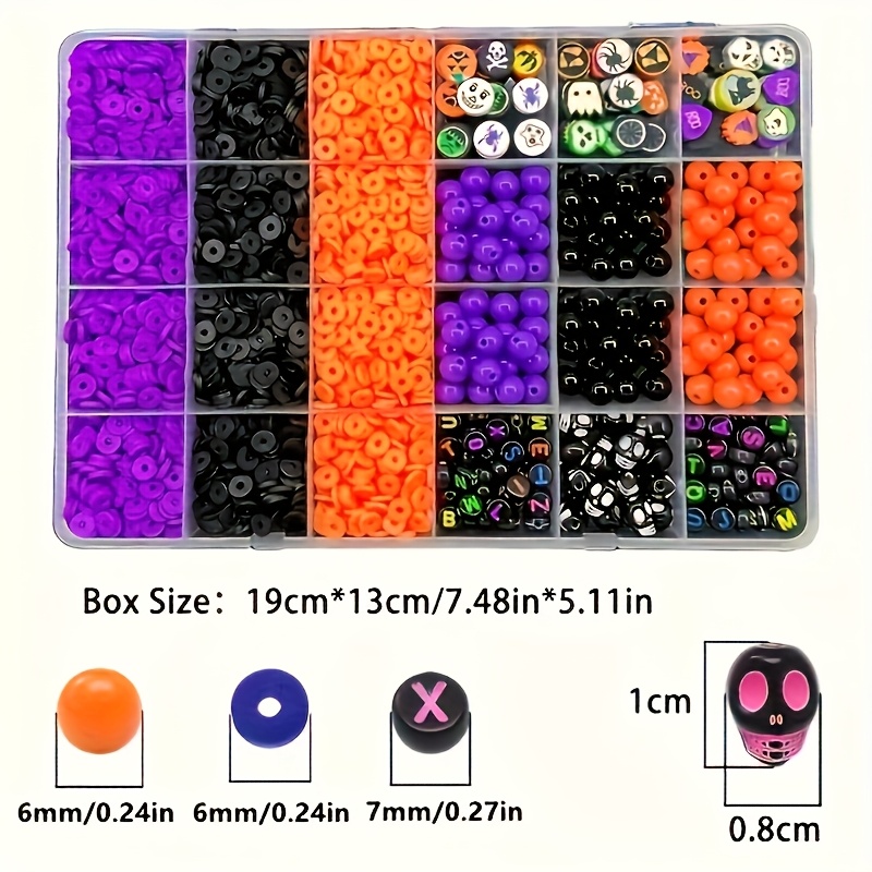 2700 Stück, Halloween-farbige  – Polymer Clay Set Bewertung und Preis