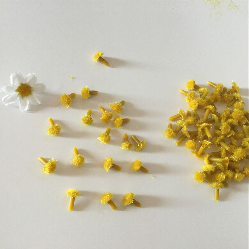 200 Stück Sonnenblumen-Staubge – Art Craft Flower Making Bewertung und Preis