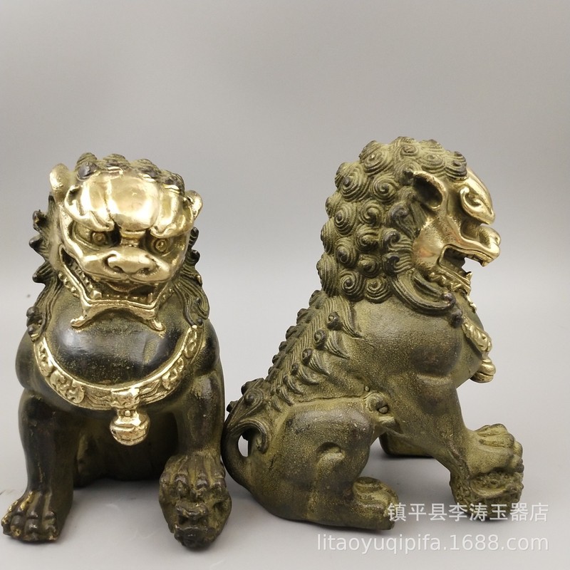 Messing-Doppelohr-Kupferglocke – Art Craft Lion Bewertung und Preis