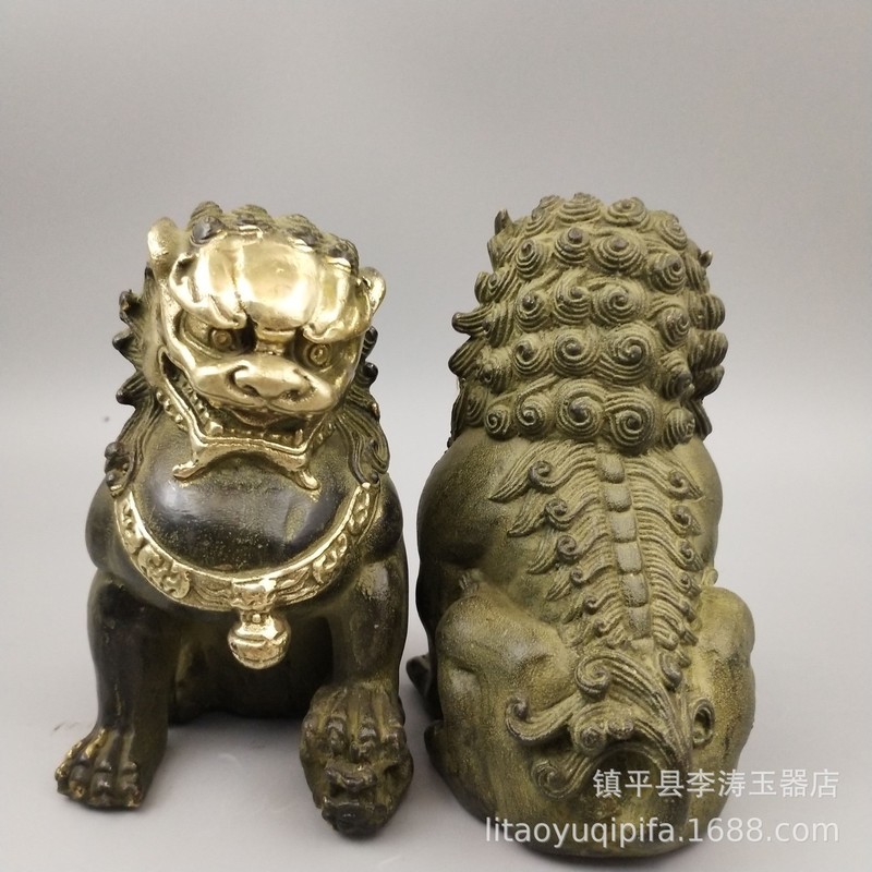 Messing-Doppelohr-Kupferglocke – Art Craft Lion Bewertung und Preis