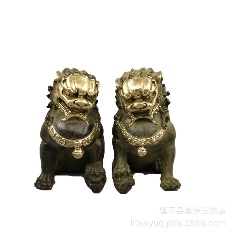 Messing-Doppelohr-Kupferglocke – Art Craft Lion Bewertung und Preis