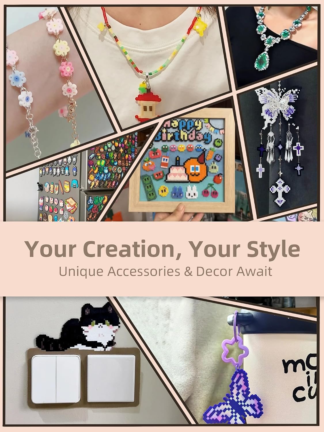 Perlen-Bastelset – Einfaches D – Art Crafting Bewertung und Preis